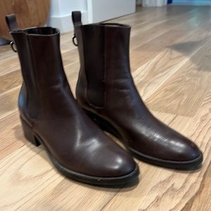 Cole Haan brown leather waterproof boots size 91/2